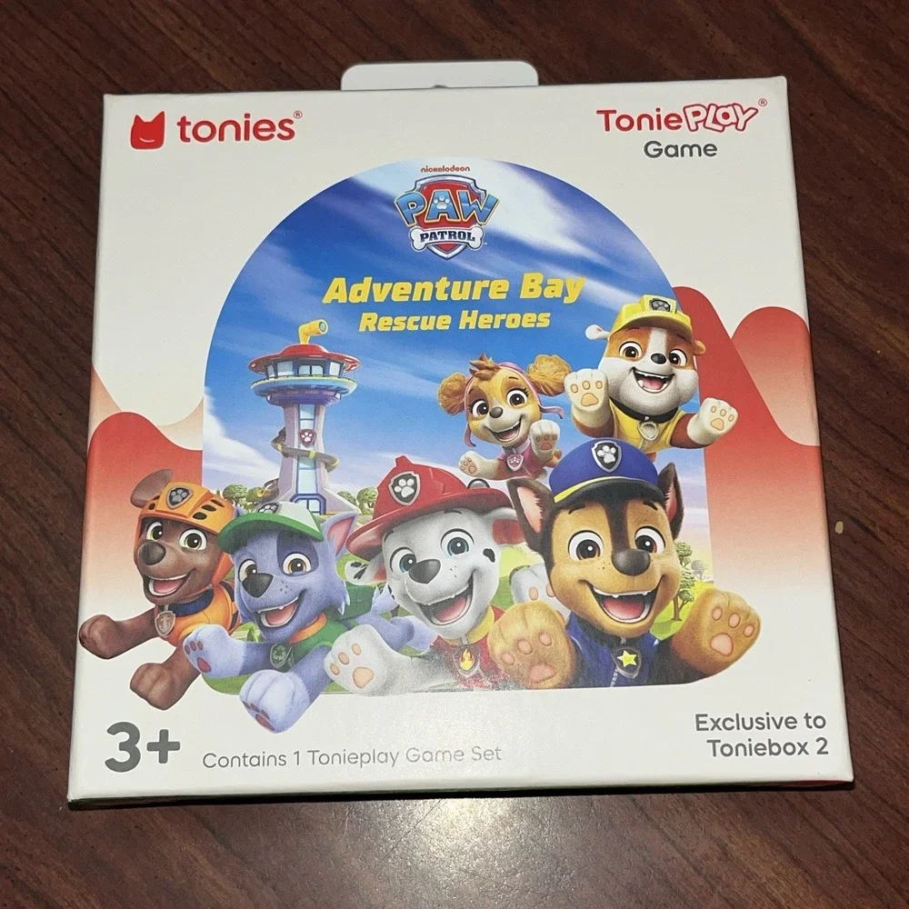 NEW Tonies Tonie Play Game   Paw‎ Patrol Adventure Bay Rescue Heroes Toniebox 2